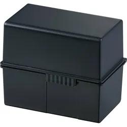 Han, Kartenaufbewahrung, Karteibox Schwarz 976-K-13 max. Anzahl der Karten: 400 Karten DIN A6 quer (A6)