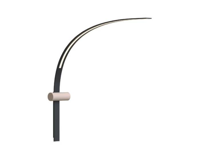 TOOY lampe murale applique NASTRO 563.46 (noir / Beige - Aluminium et métal)