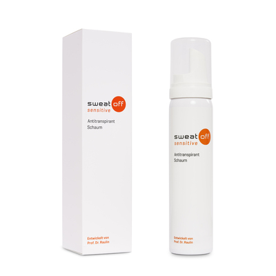 2care4 ApS SWEAT-OFF sensitive Antitranspirant Schaum 75 ml 14238395