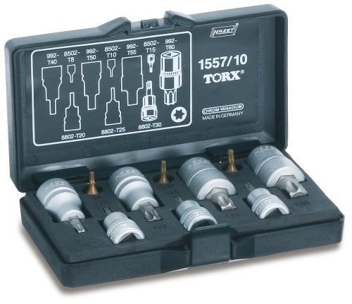 Hazet 1557/10 TORX inzetset
