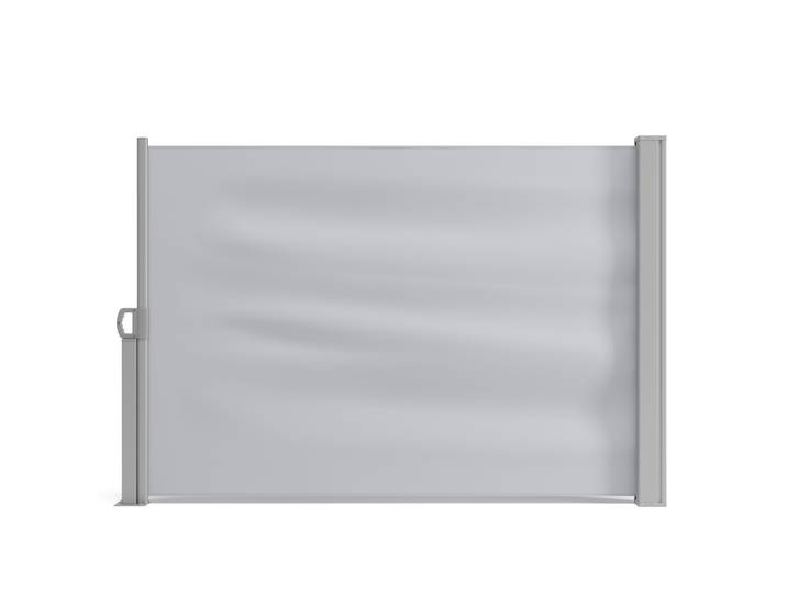 Seitenmarkise VIA 100 x 400 cm grau