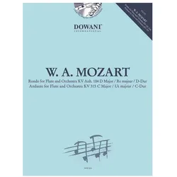 Rondo D-Dur KVAnh184 und Andante C-Dur KV315 (+CD) für Flöte und Klavier, Fachbücher von Wolfgang Amadeus Mozart