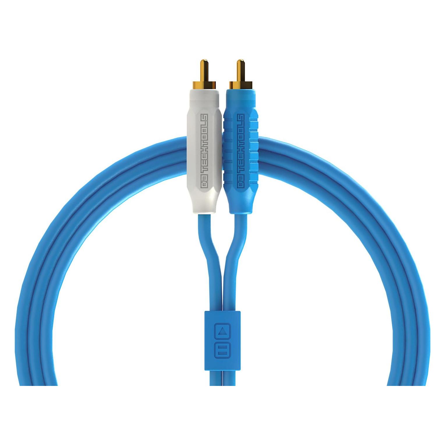 DJTechTools Chroma Cables Audio MK2 RCA - RCA Blue (2 m, Cinch Kabel) (23989208)