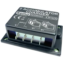 Kemo M102A Zweit-Akkulader 6 - 24 V/DC