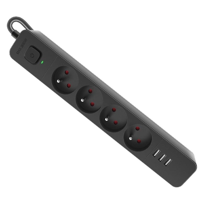 Defender Steckdosenleiste Steckdosenleiste SFS 135 5 m, 4 Steckdosen, 3x USB (4x, 5 m) (99458)