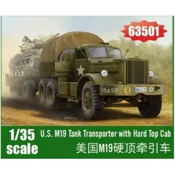 I Love Kit M19 Tank Transporter with Hard Top Cab