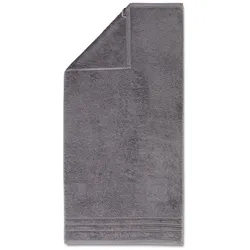 Casea Duschtuch Alicante 70 x 140 cm Baumwolle Grau Anthrazit