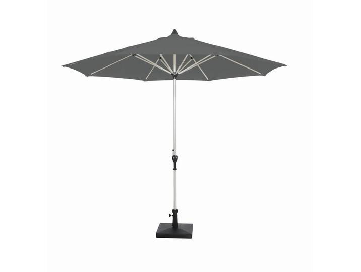Gardenson Sonnenschirm, Anthrazit, Metall, Knickgelenk, Sonnenschutz, Sonnenschirme