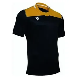 Macron, Herren, Sportshirt, Jasper (S), Gelb, Schwarz