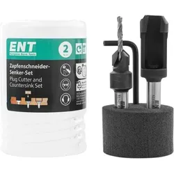 ENT Zapfenschneider-Senker-Set 5,0 mm | 2-teilig