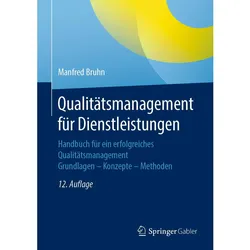 Qualitätsmanagement für Dienstleistungen, Fachbücher von Manfred Bruhn