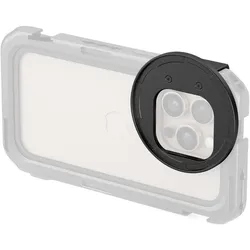 SmallRig 5010 67mm Magnetic Filter Adapter Side Mount Version for iPhone 16 Series Cages, Video Zubehör, Schwarz