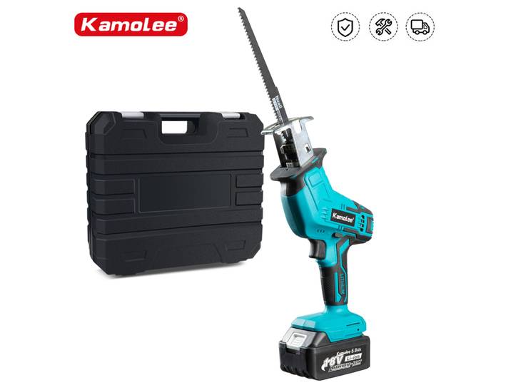 Kamolee 3600W 12000SPM scie alternative électrique sans fil sans brosse outil de coupe du métal et du bois appliquer à la batterie 18V 21V