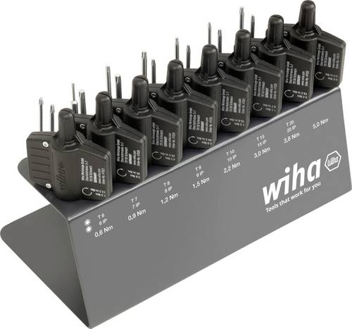 Wiha 23-tlg. Werkstatt Drehmoment-Schraubendreher-Set