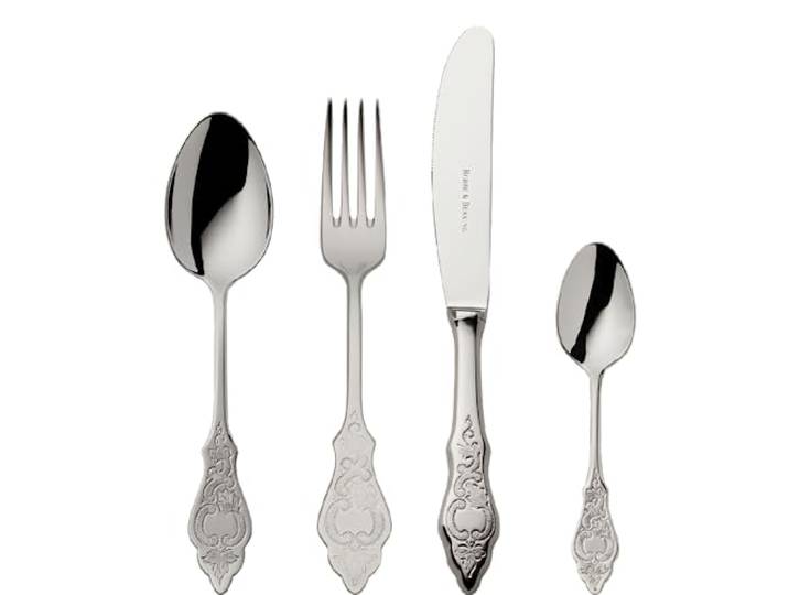 Robbe & Berking Ostfriesen 4-teiliges Kinderbesteck (18/8 Edelstahl) rostfrei, spülmaschinenfest