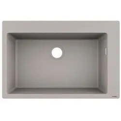 hansgrohe Einbauspüle 660 S510-F660 Betongrau