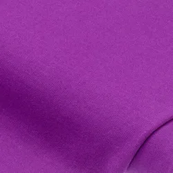Sweatstoff "Basic" mit gerauter Innenseite, brombeer