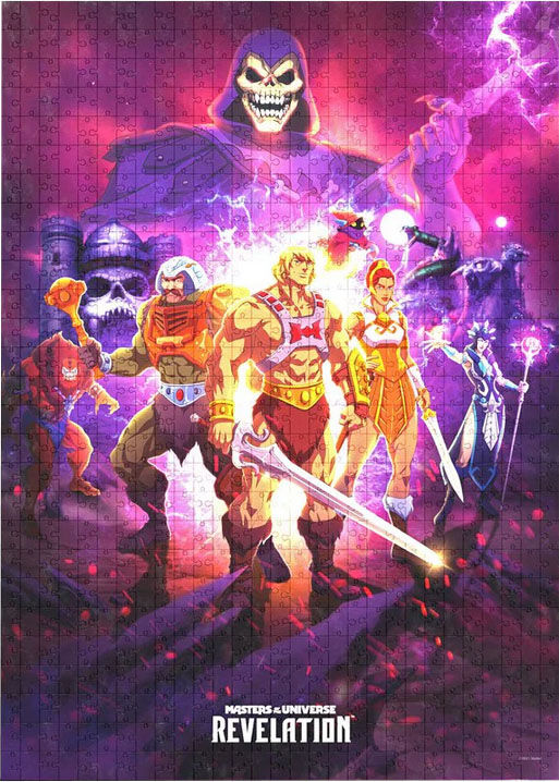 HEO Masters of the Universe Revelation Puzzel 1000 Pieces-The Power Returns (Diversen) Nieuw