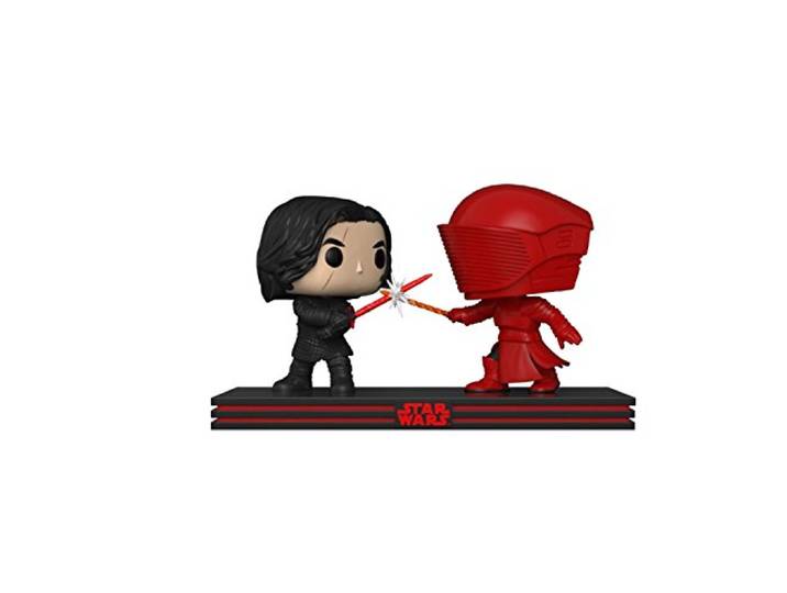 Funko - Figurine Star Wars Les Derniers Jedi - Kylo Ren & Praetorian Guard Movie Moments Pop 10cm - 0889698325592