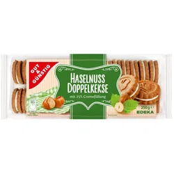 GUT&GÜNSTIG Haselnuss Doppelkekse 250,0 g
