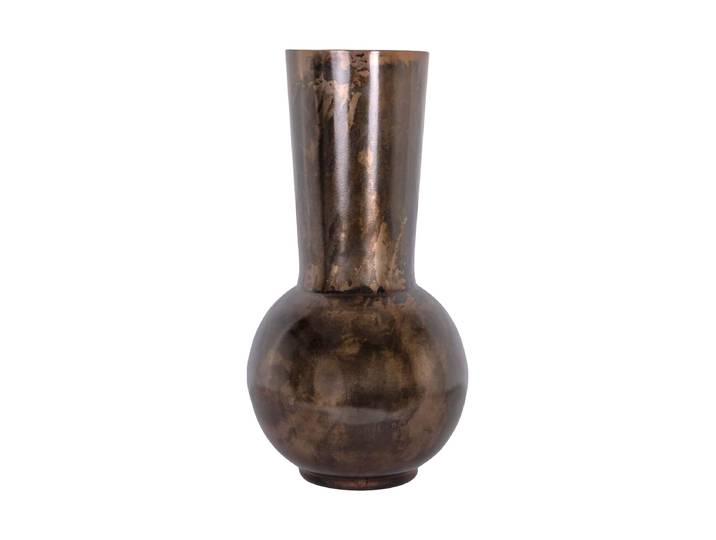 Grosse Design Vase „Jolie“ Kupfer Large, Ø 28 x Höhe 55 cm Richmond Interiors