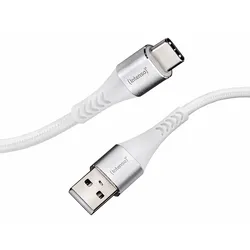 Intenso A315C USB-C Lade-/Datenkabel, 1,5m, Schnellladen bis 60 Watt, weiß