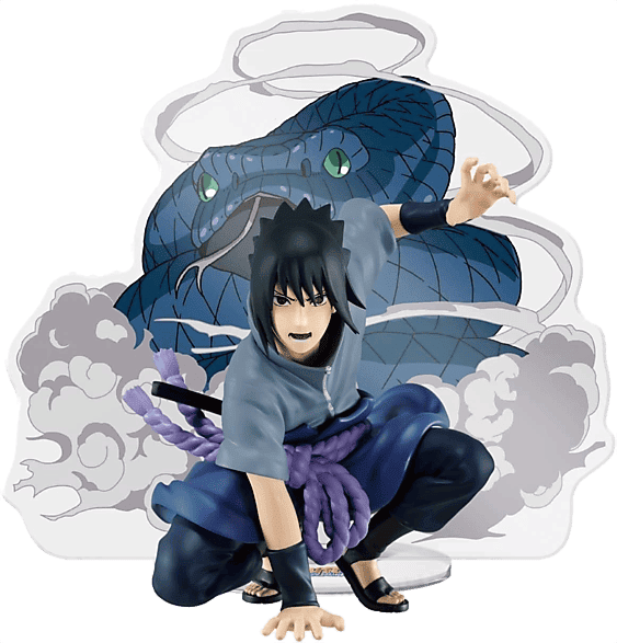 Figura - Sherwood Naruto Shippuden: Uchiha Sasuke, 10 cm de alto