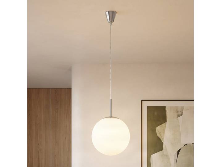 Marike Suspension Ø30 White - Lindby - Salon / séjour - Moderne - Verre - Boule