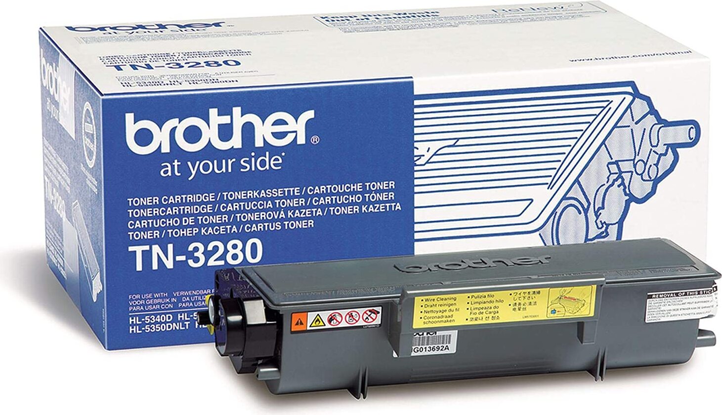 Brother TN-3280 Hoch Kapazität Laserdruck Tonerkartusche - Schwarz - Original - 1 Pack - 8000 Seiten