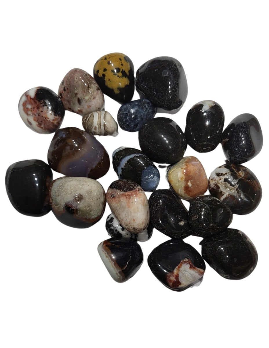 Sardonyx trommelstenen 250 gram