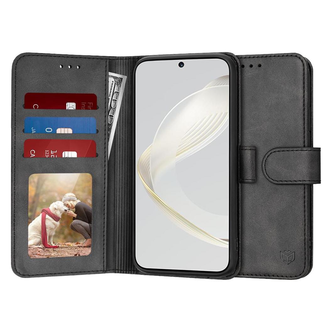 Techsuit - Diary Book - Huawei nova 11 / nova 12s - Black (Huawei Nova 11i) (56354685)
