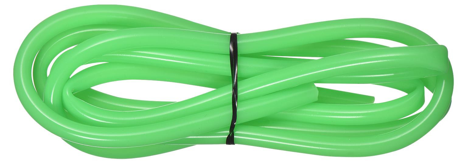 Gistuch Groene siliconenslang, voedselveilige flexibele rubberen slang, Binnendiameter: 3 mm, Buitendiameter: 5 mm, Lengte: 1 meter