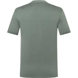 Super Natural, Herren, Funktionsshirt, Casual Rib Bio J (L), Grün