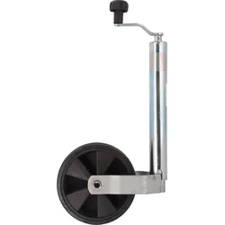 moog Trailerparts Stützrad für Wohnwagen mit Vollgummirad
