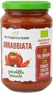 Bio Orgánica Italia Molho De Tomate Arrabiata Bio Orgânico Demeter 345 ml