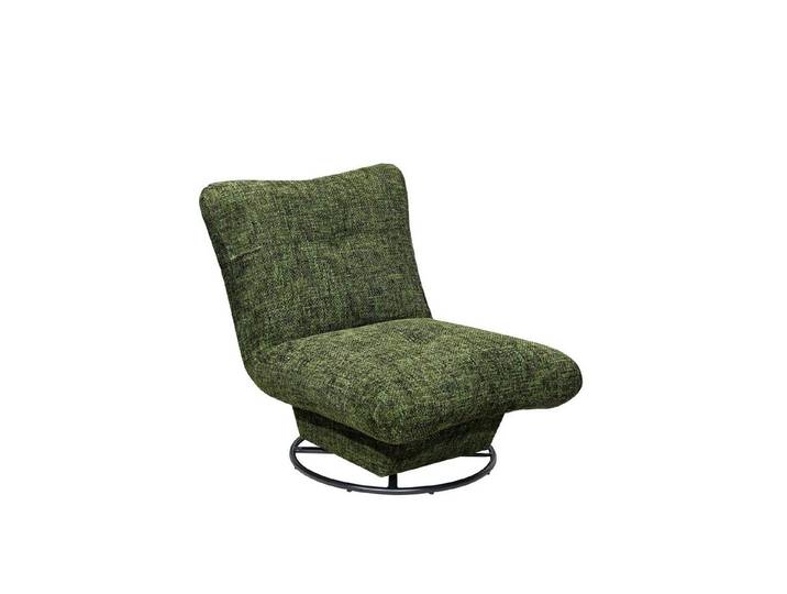 freiraum Drehsessel MARANELLO Lux Drehsessel, weicher Bezugsstoff winter moss - 96x75x93 (BxHxT)