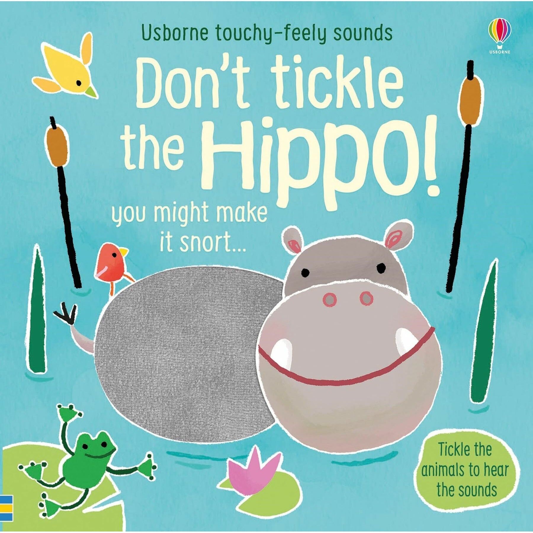 Usborne Publishing Ltd Usborne Don't Tickle Touchy-feely Sound Books Collection 5 Books Set by Sam Taplin Tiger, Lion, Hippo, Crocodile, Dinosaur