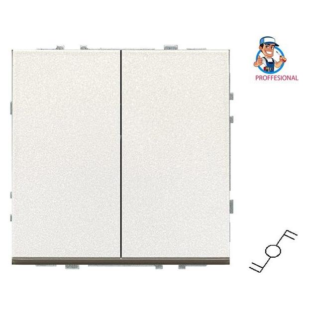 Schneider Electric TWO WAY SWITCH IP6+6.10-201-01.M/CH 2G (IP6+6.10-201-01.M/CH)
