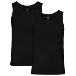 Resteröds 2P Bamboo Tank Top Schwarz Medium Herren