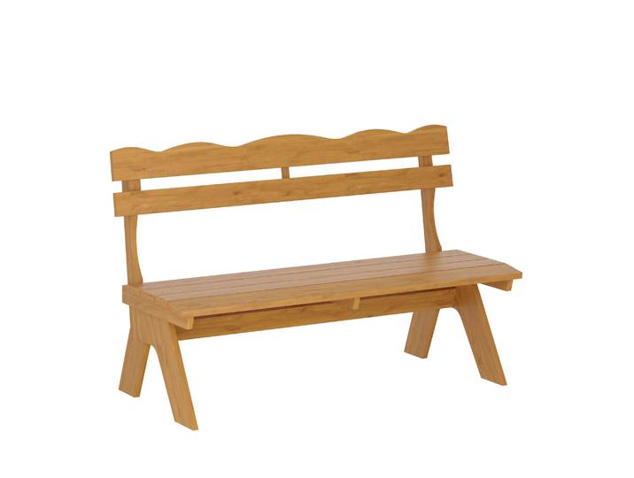 Gartenbank Holz ROWENA 150 cm