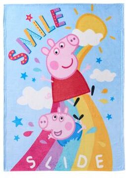 Sweet Home Collection "Peppa Pig Kids' Throw Blanket 46""x60"""