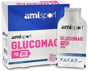 Amlsport GLUCOMAG 70/30 10 Geles de 30ml Limón