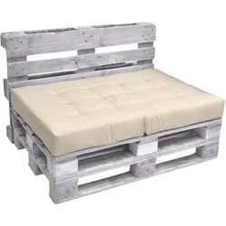 PALETTENKISSEN Eco Elements Sitz 120/80/15 cm Natur