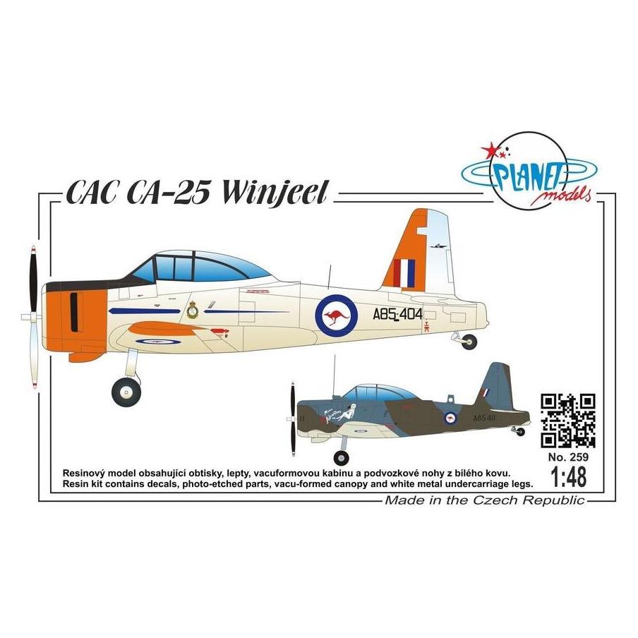 Planet Models CAC CA-25 Vinjeel (129-PLT259)