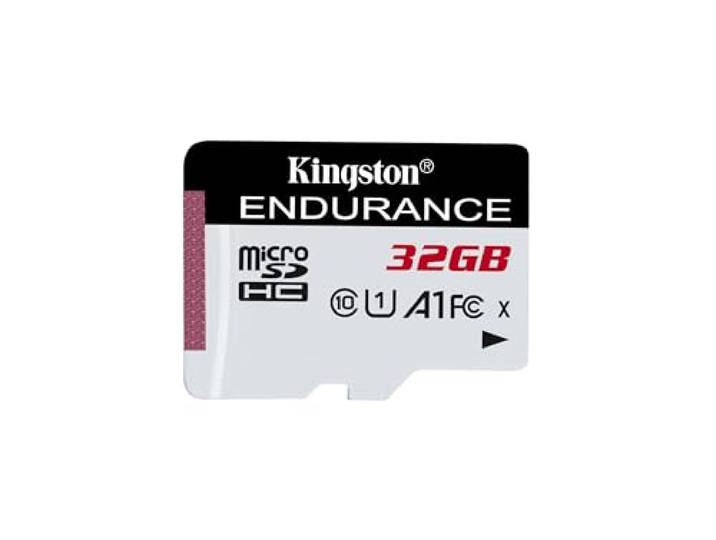 Kingston Sdce/32Gb Sdce High Endurance Microsd-Kaart, 32Gb, Zwart/Wit