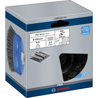 PRO Metal clean Topfbürste, Ø 100mm 0,5mm Stahldraht, M14, für Winkelschleifer