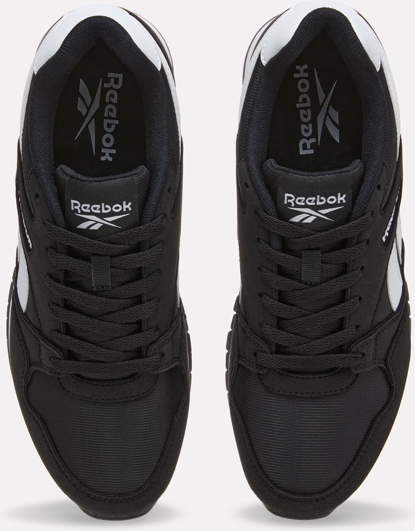 Sneaker REEBOK CLASSIC "REEBOK PRIME EVENT", Gr. 44,5, schwarz-weiss (schwarz, weiß), Textil, Schuhe Sneaker schwarz, weiß 44,5