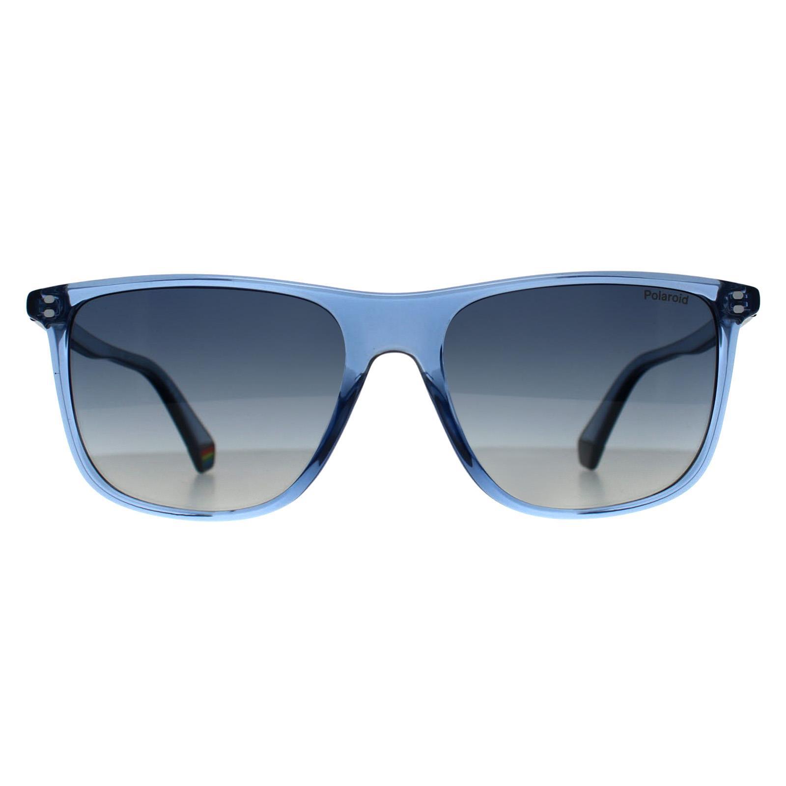 Polaroid PLD 6232/S PJP Z7 blauw blauw gradiÃ«nt gepolariseerde zonnebril