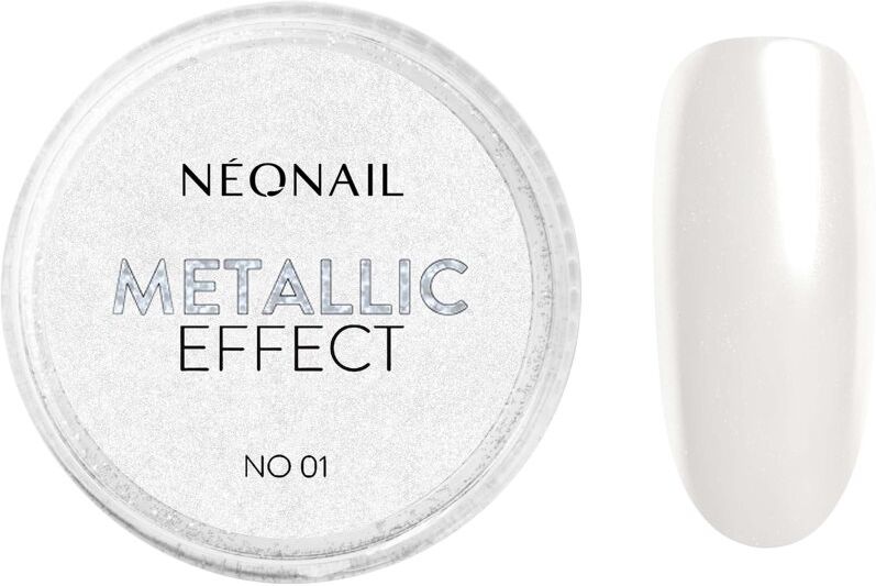 NEONAIL Effect Metallic shimmering powder for nails shade 01 1 g