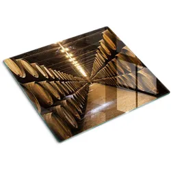 GLASPLATTE 60x52 cm Porto-Keller